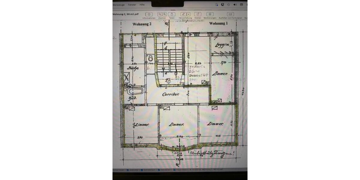 Hochparterre Greiz - 3 Zimmer, 98 m&sup2;, 588&euro; | Angebot:24855385