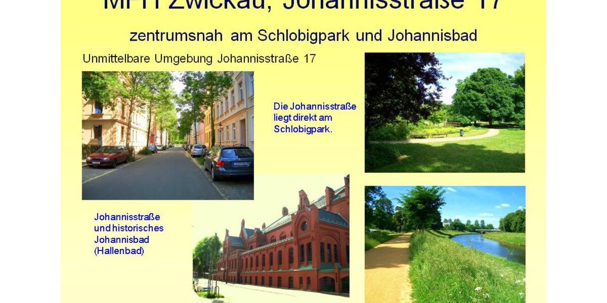 Etagenwohnung Zwickau - 5 Zimmer, 60 m&sup2;, 355&euro; | Angebot:24816087