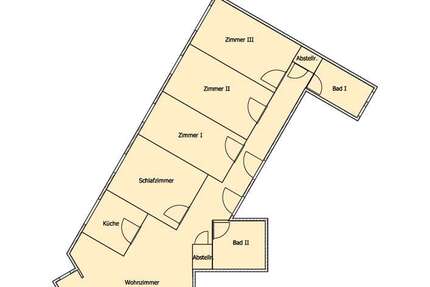 Wohnung Meerane Crotenlaide - 5 Zimmer, 114 m&sup2;, 680&euro; | Angebot:26014582