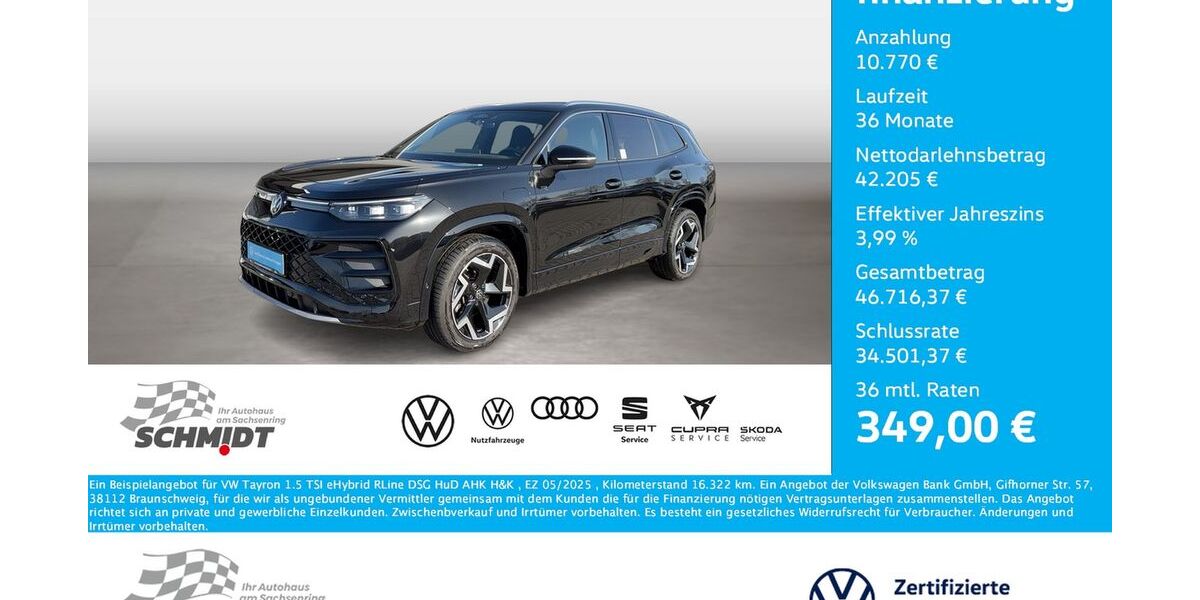 VW Tayron 16.322 km 50.975 &euro; Bernsdorf 09337