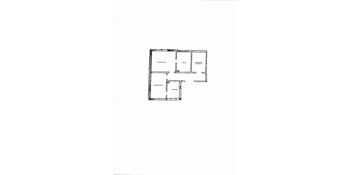 Dachgeschoßwohnung Crimmitschau - 2.5 Zimmer, 56 m&sup2;, 350&euro; | Angebot:24522437