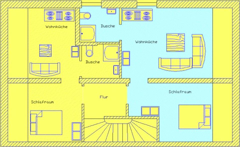 Etagenwohnung Hohenstein-Ernstthal Ernstthal - 3 Zimmer, 30 m&sup2;, 450&euro; | Angebot:24363447