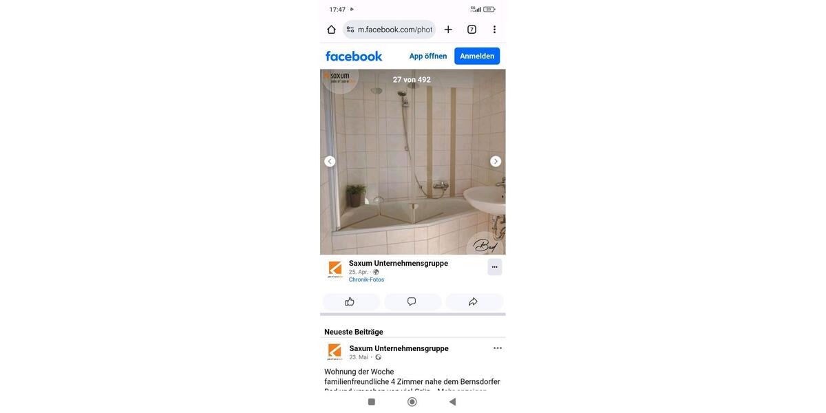 Etagenwohnung Zwickau - 3 Zimmer, 57 m&sup2;, 330&euro; | Angebot:25942757