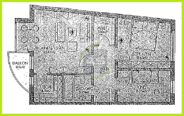 Etagenwohnung Zwickau - 3 Zimmer, 63 m&sup2;, 395&euro; | Angebot:25442758