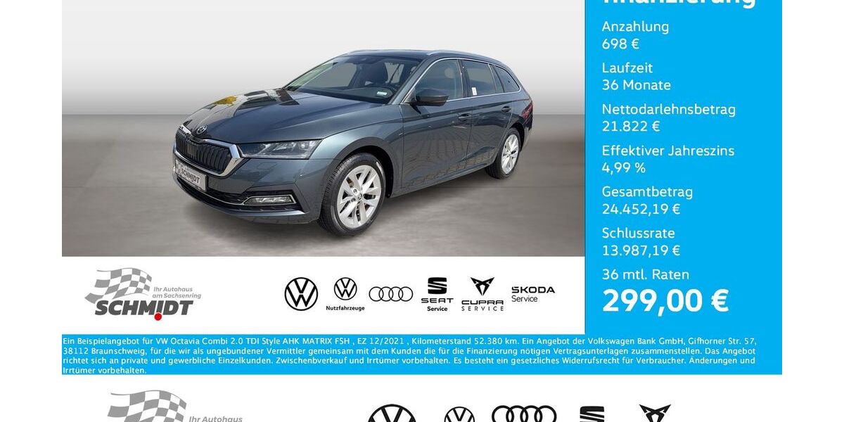 Skoda Octavia 52.380 km 22.520 &euro; Bernsdorf 09337
