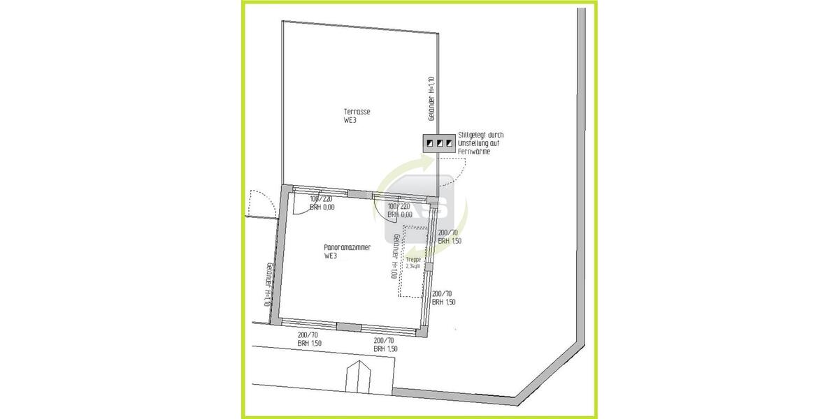 Maisonettenwohnung Zwickau - 5 Zimmer, 176 m&sup2;, 1.749&euro; | Angebot:22591323