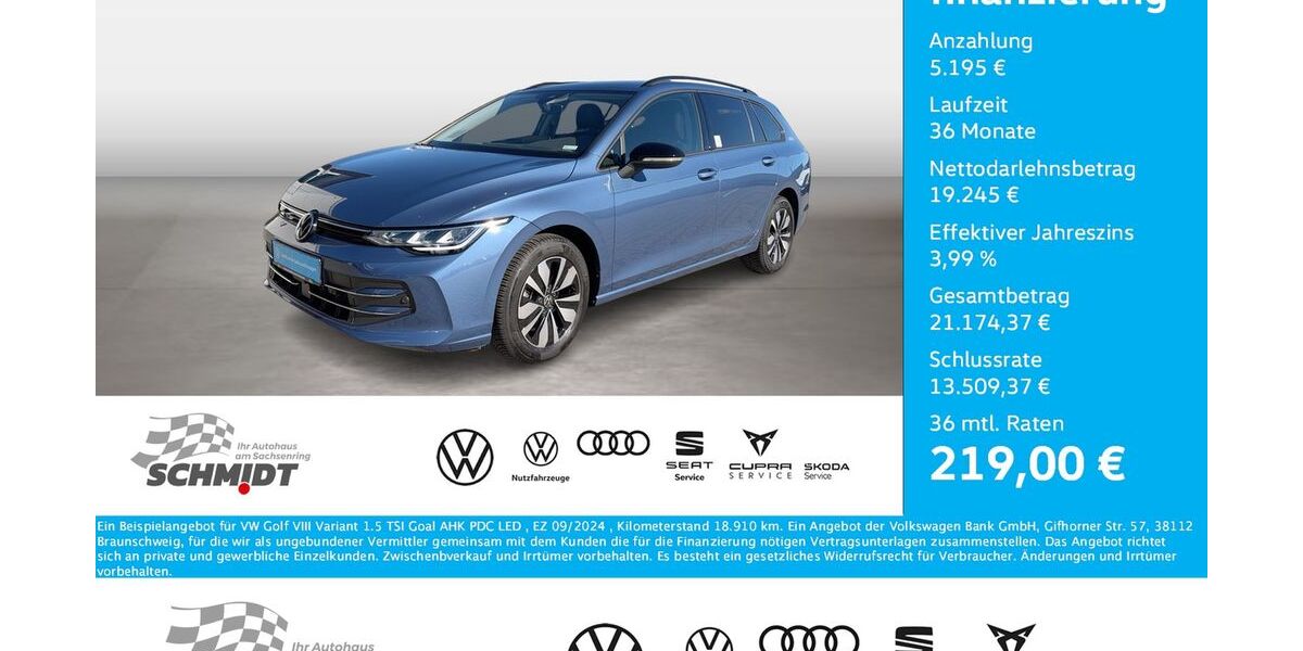 VW Golf 18.910 km 23.975 &euro; Bernsdorf 09337