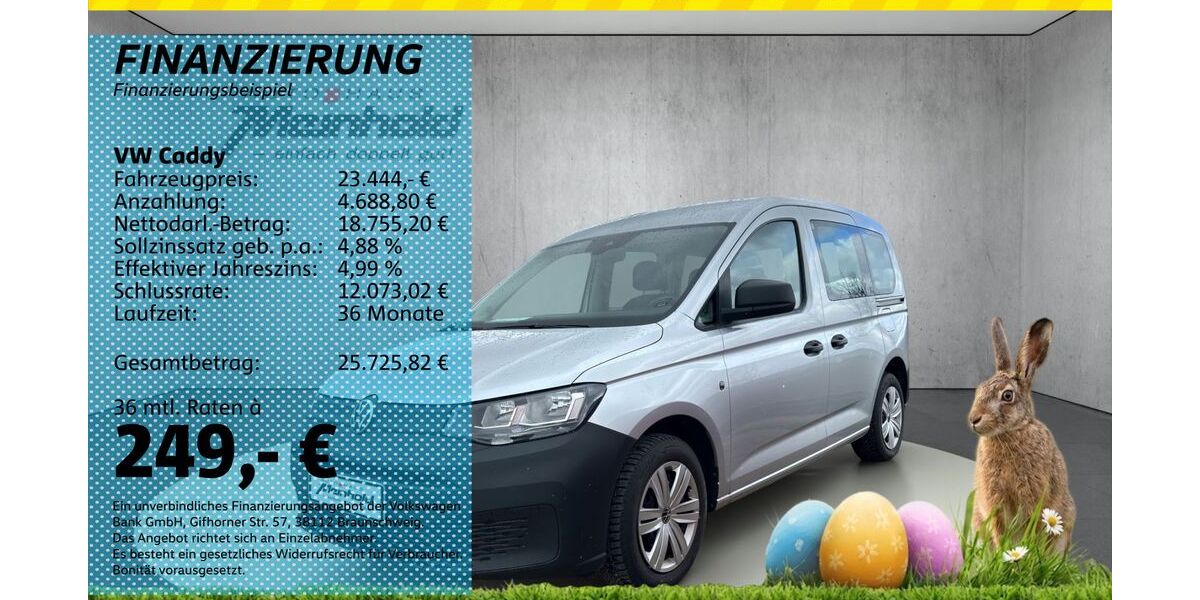 VW Caddy 11.300 km 23.444 &euro; Auerbach/Rebesgrün 08209