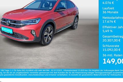 VW Taigo 33.650 km 20.975 &euro; Bernsdorf 09337