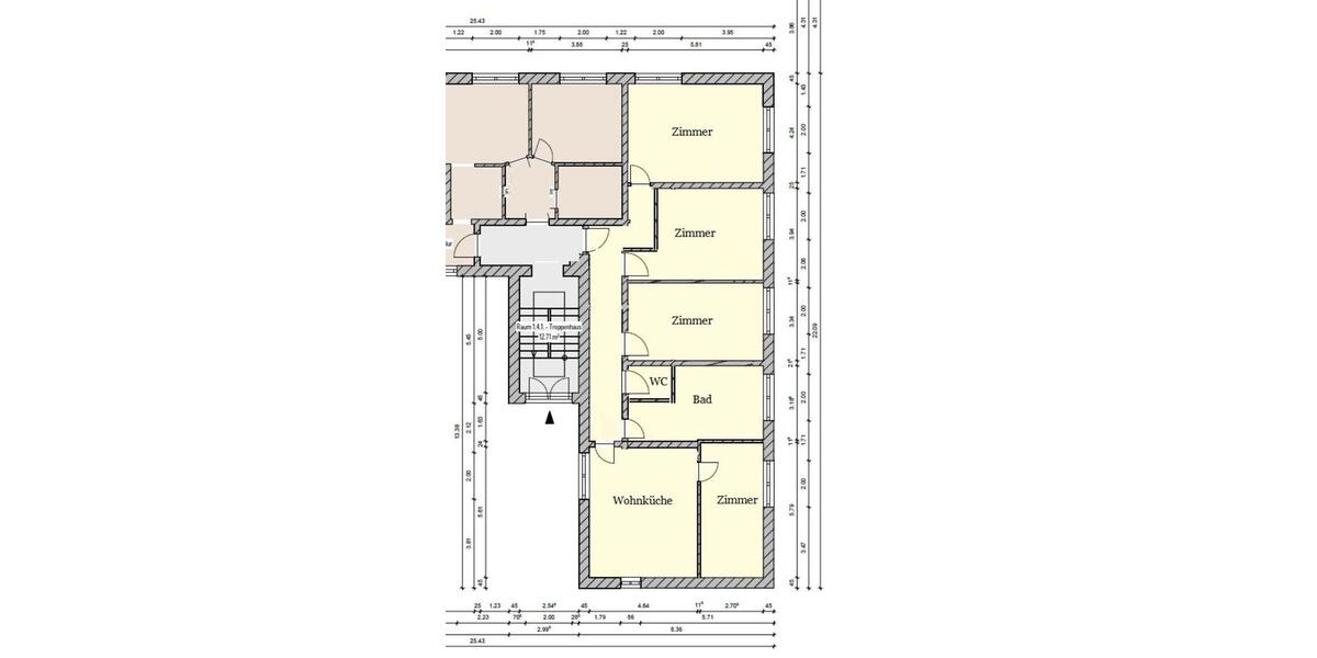 Etagenwohnung Auerbach/Vogtland Vogtland - 5 Zimmer, 140 m&sup2;, 895&euro; | Angebot:24877907