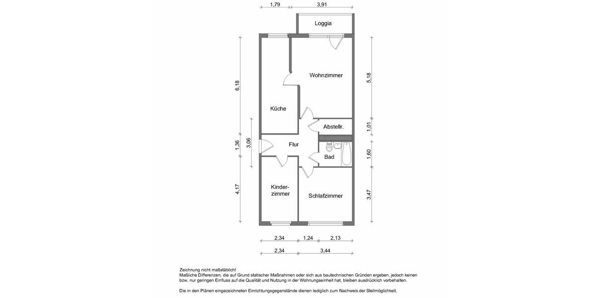 Etagenwohnung Zwickau Neuplanitz - 3 Zimmer, 70 m&sup2;, 452&euro; | Angebot:26674735