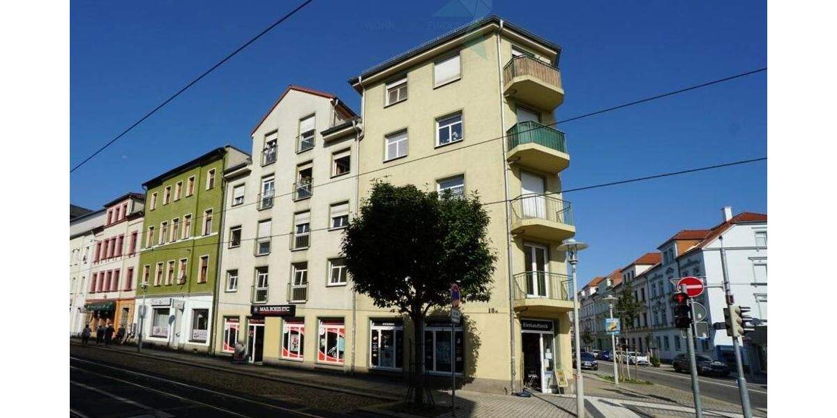 Etagenwohnung Zwickau Innenstadt - 2 Zimmer, 61 m&sup2;, 389&euro; | Angebot:25681450