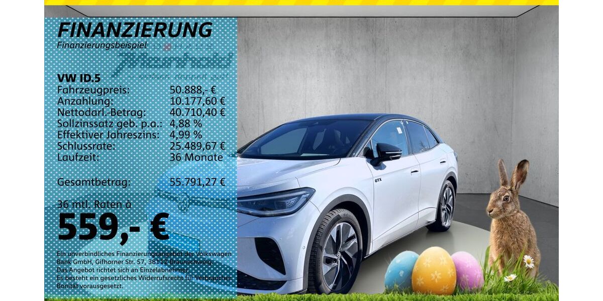 VW ID.5 7.990 km 50.888 &euro; Auerbach/Rebesgrün 08209
