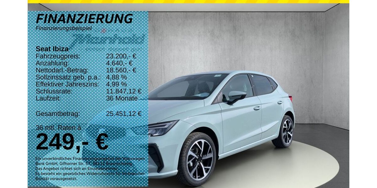 Seat Ibiza 1.010 km 23.200 &euro; Auerbach/Rebesgrün 08209
