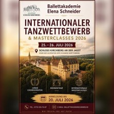 Internationaler Tanzwettbewerb 25.07.2026 Schloss Kirchberg