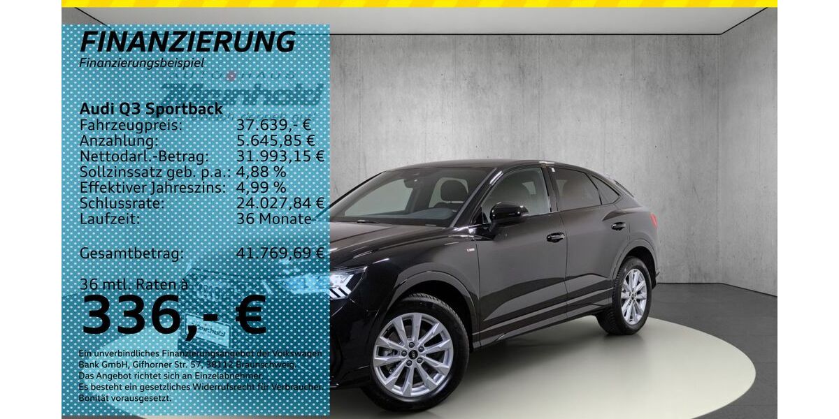 Audi Q3 11.600 km 37.449 &euro; Auerbach/Rebesgrün 08209