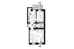 Erdgeschoßwohnung Zwickau Zwickau-Nord - 2 Zimmer, 54 m&sup2;, 345&euro; | Angebot:26681010