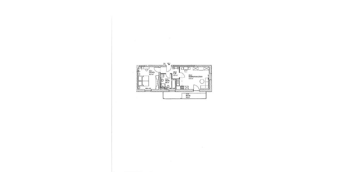 Etagenwohnung Zwickau Zwickau-Nord - 2 Zimmer, 56 m&sup2;, 350&euro; | Angebot:20188096
