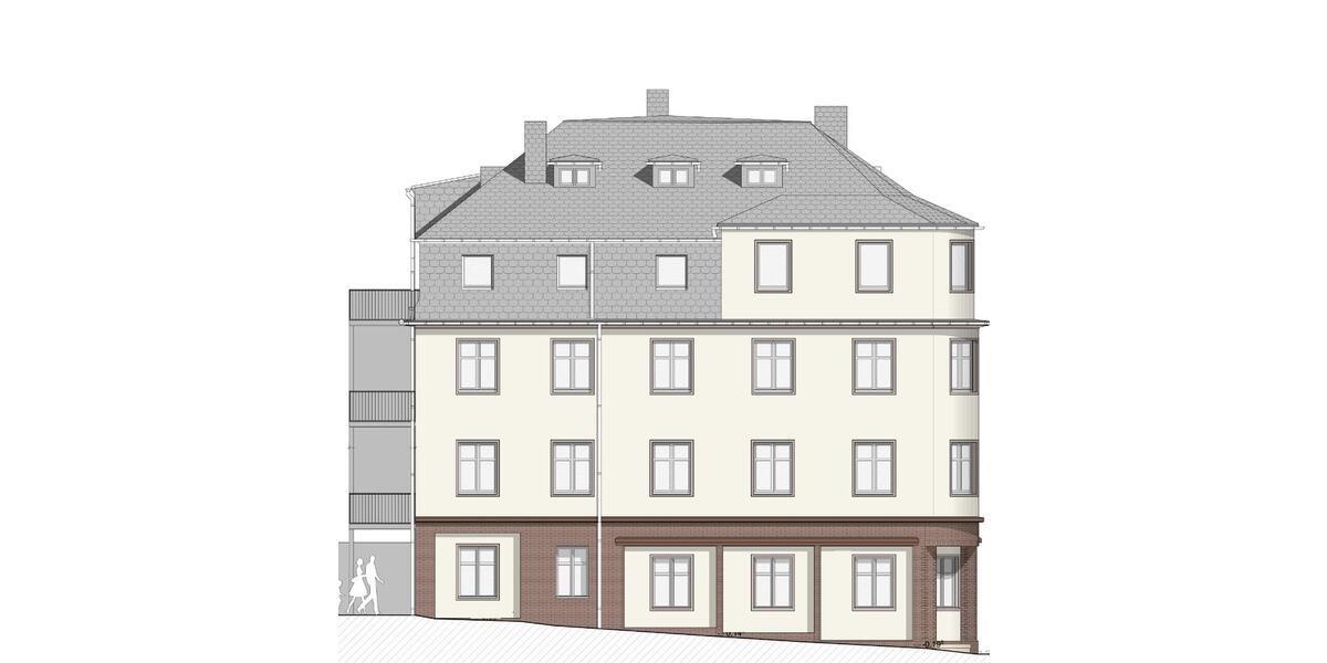 Etagenwohnung Hohenstein-Ernstthal Ernstthal - 4 Zimmer, 97 m&sup2;, 727&euro; | Angebot:20444552