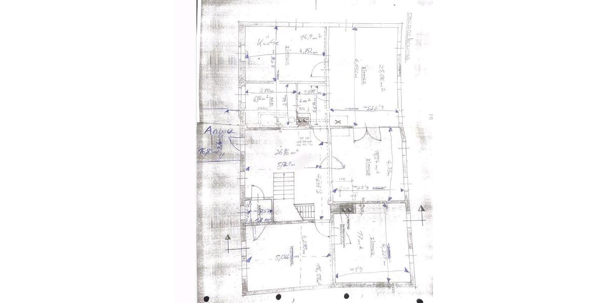 Etagenwohnung Lugau/Erzgebirge Erzgebirge - 9 Zimmer, 150 m&sup2;, 900&euro; | Angebot:25932853