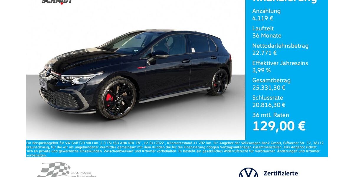 VW Golf 41.792 km 26.450 &euro; Bernsdorf 09337