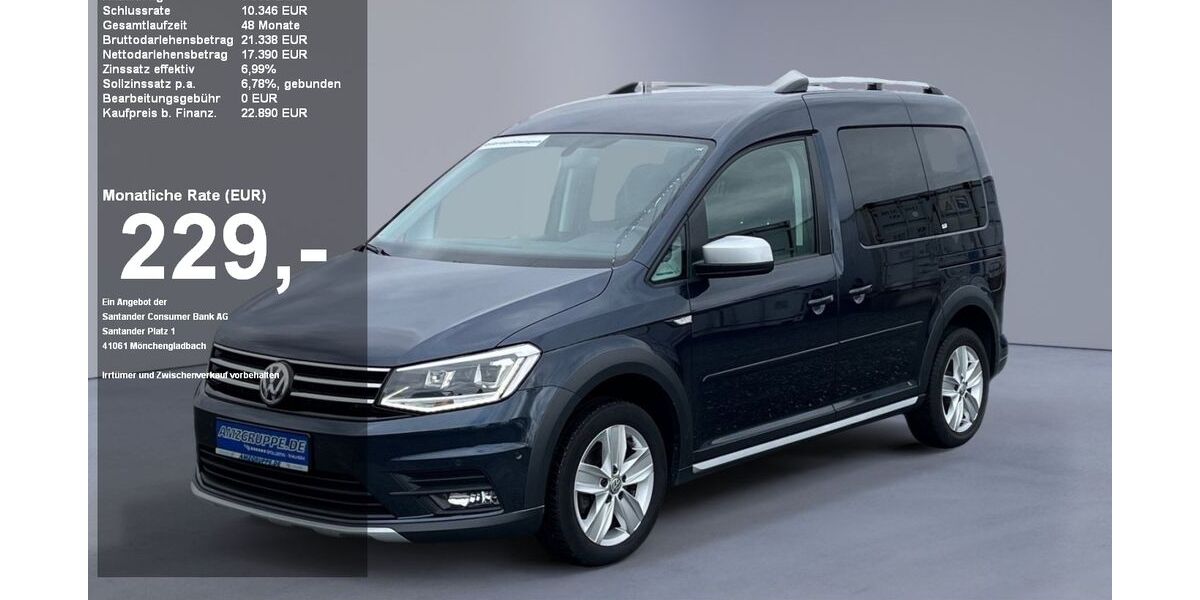 VW Caddy 73.558 km 22.890 &euro; Stollberg 09366