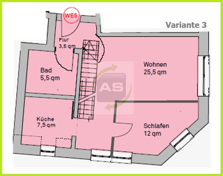 Maisonettenwohnung Zwickau - 3 Zimmer, 87 m&sup2;, 829&euro; | Angebot:24598529