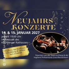 Neujahrskonzert Kirchberg 14.01.2027 Rathaus Kirchberg - Festsaal