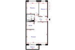 Etagenwohnung Crimmitschau - 3 Zimmer, 69 m&sup2;, 391&euro; | Angebot:20581973