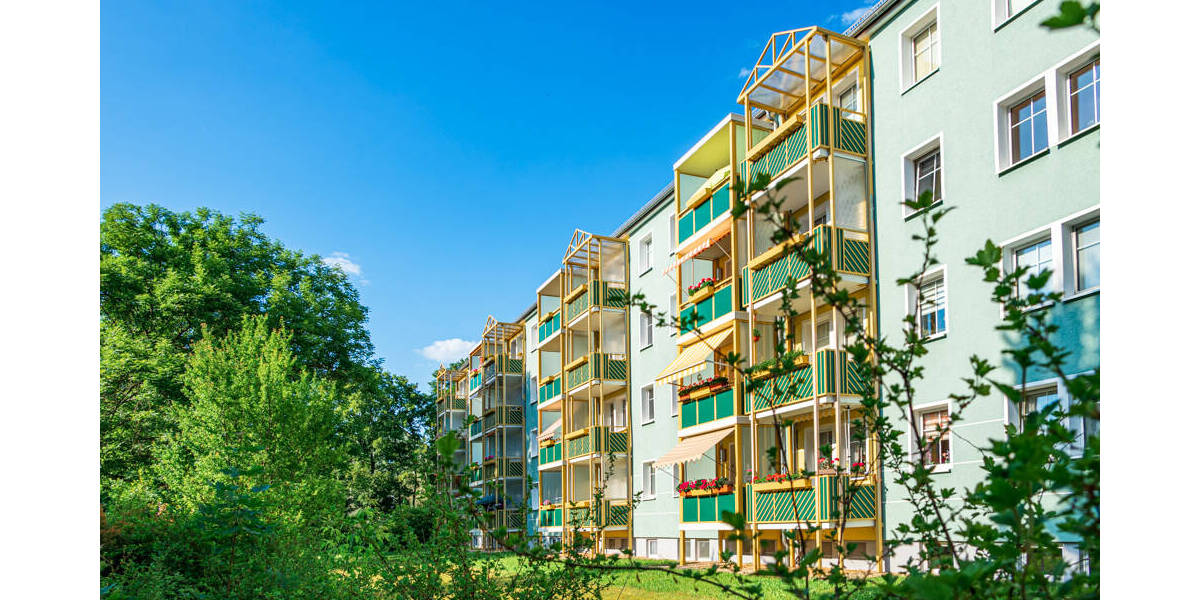 Etagenwohnung Zwickau Eckersbach - 2 Zimmer, 49 m&sup2;, 343&euro; | Angebot:25819039