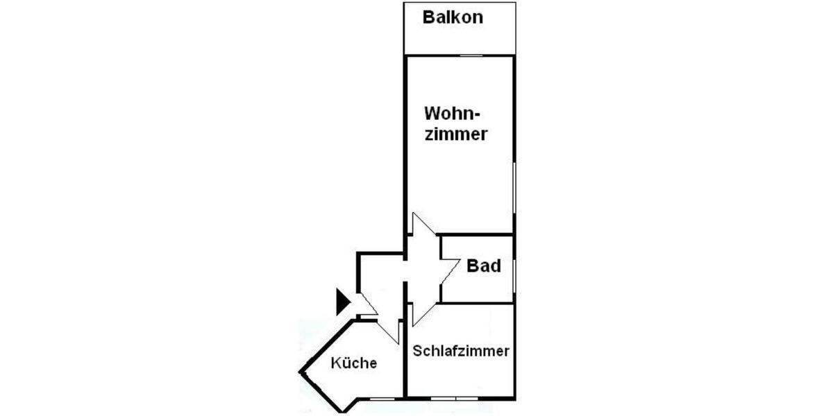Etagenwohnung Glauchau - 2 Zimmer, 64 m&sup2;, 380&euro; | Angebot:24493210