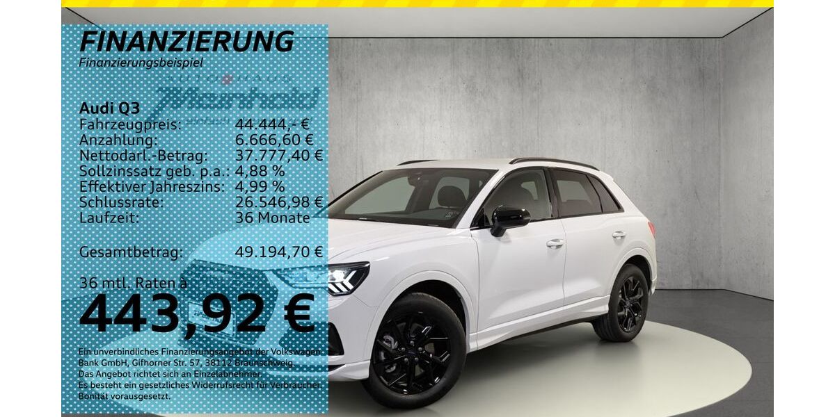 Audi Q3 16.100 km 38.950 &euro; Auerbach/Rebesgrün 08209