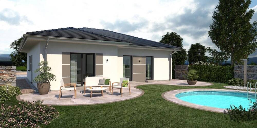 Bungalow Limbach-Oberfrohna Pleißa - 4 Zimmer, 116 m&sup2;, 255.999&euro; | Angebot:26642046