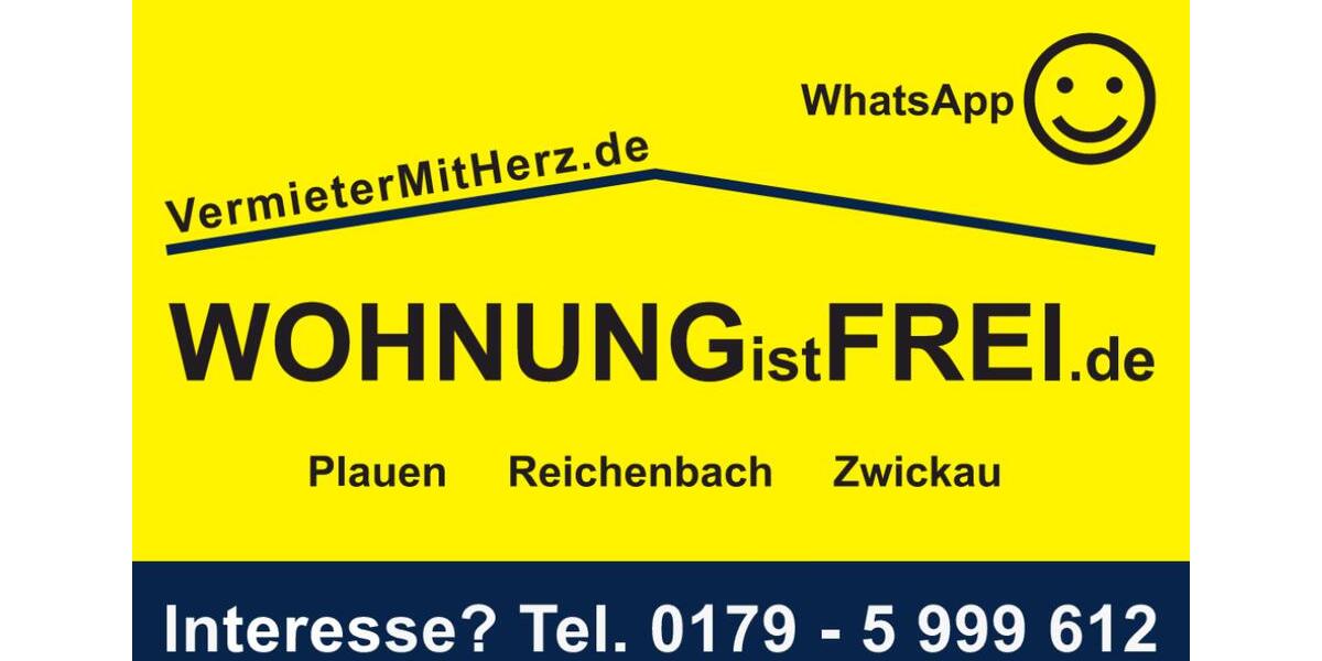 Etagenwohnung Zwickau Zwickau-Nord - 2 Zimmer, 60 m&sup2;, 363&euro; | Angebot:14424383