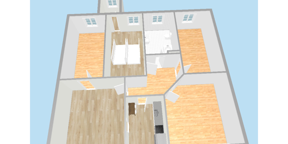 Etagenwohnung Zwickau Zwickau-West - 4 Zimmer, 91 m&sup2;, 600&euro; | Angebot:24865040