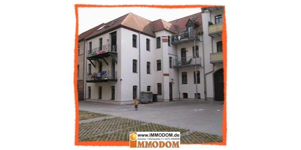 Erdgeschoßwohnung Zwickau - 2 Zimmer, 42 m&sup2;, 280&euro; | Angebot:25779455