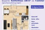 Einfamilienhaus Neukirchen/Erzgebirge Erzgebirge - 5 Zimmer, 100 m&sup2;, 1.180&euro; | Angebot:24679783