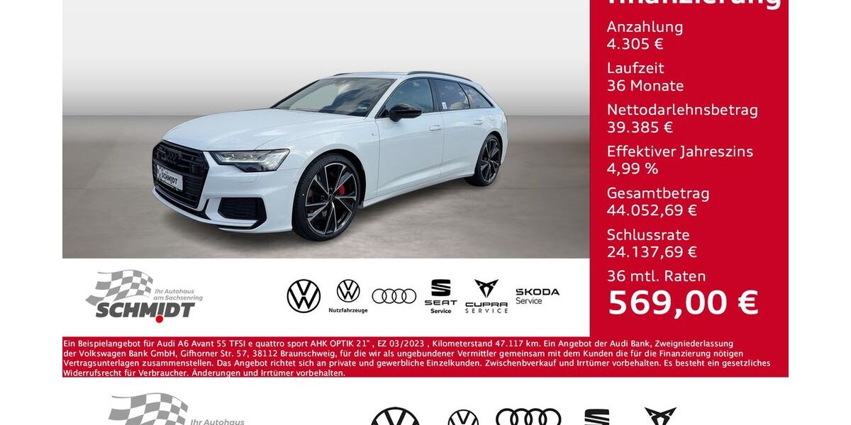 Audi A6 47.117 km 43.690 &euro; Bernsdorf 09337