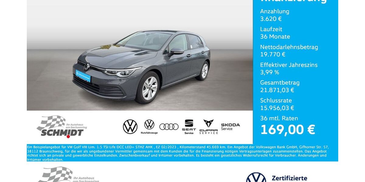 VW Golf 45.669 km 23.390 &euro; Bernsdorf 09337