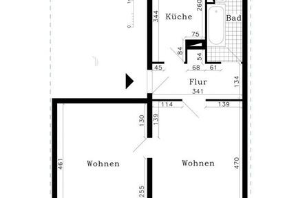 Wohnung Werdau - 2 Zimmer, 46 m&sup2;, 33.800&euro; | Angebot:27009737