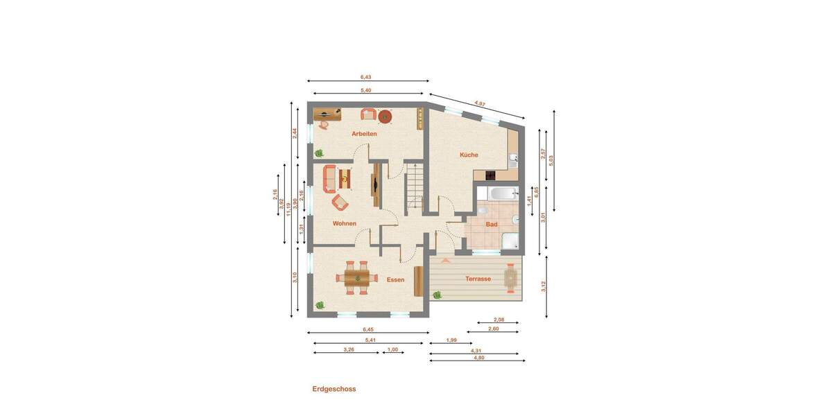 Einfamilienhaus Braunichswalde - 6 Zimmer, 118 m&sup2;, 79.000&euro; | Angebot:25862223