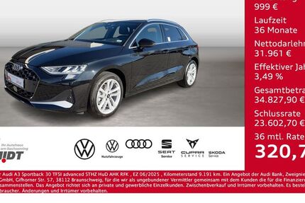 Audi A3 9.191 km 31.975 &euro; Bernsdorf 09337