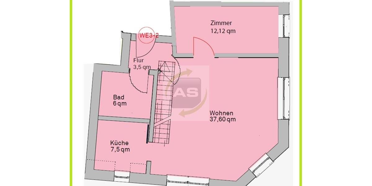 Maisonettenwohnung Zwickau - 3 Zimmer, 99 m&sup2;, 940&euro; | Angebot:24699466