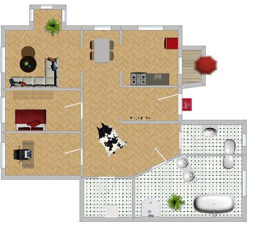 Etagenwohnung Zwickau Zwickau-Nord - 3.5 Zimmer, 120 m&sup2;, 792&euro; | Angebot:25233775