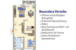 Erdgeschoßwohnung Hohenstein-Ernstthal Ernstthal - 3 Zimmer, 70 m&sup2;, 550&euro; | Angebot:23133952