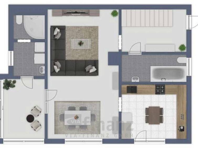 Doppelhaushälfte Zwickau Eckersbach - 3 Zimmer, 76 m&sup2;, 175.000&euro; | Angebot:26659144