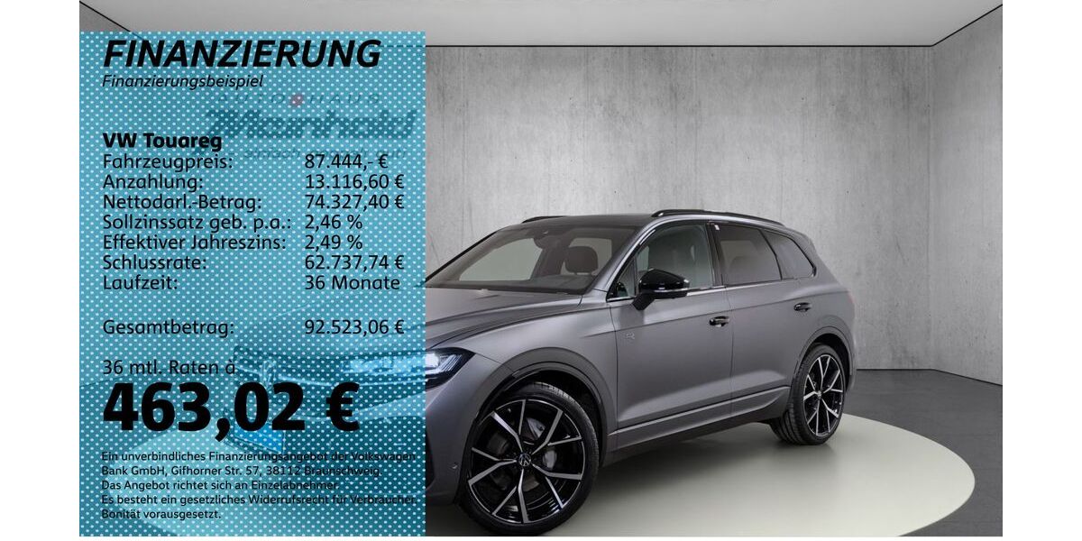 VW Touareg 7.300 km 86.444 &euro; Auerbach/Rebesgrün 08209