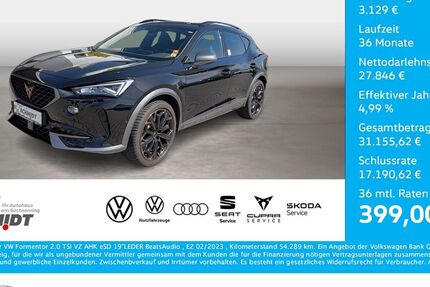 Cupra Formentor 54.289 km 30.975 &euro; Bernsdorf 09337