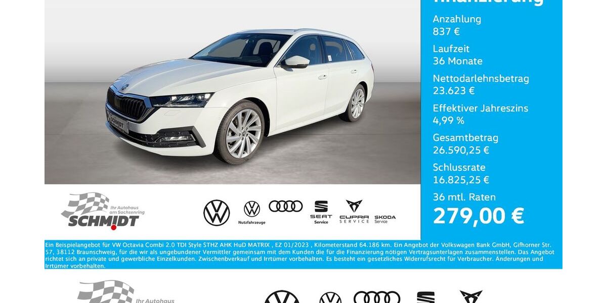 Skoda Octavia 64.186 km 23.975 &euro; Bernsdorf 09337