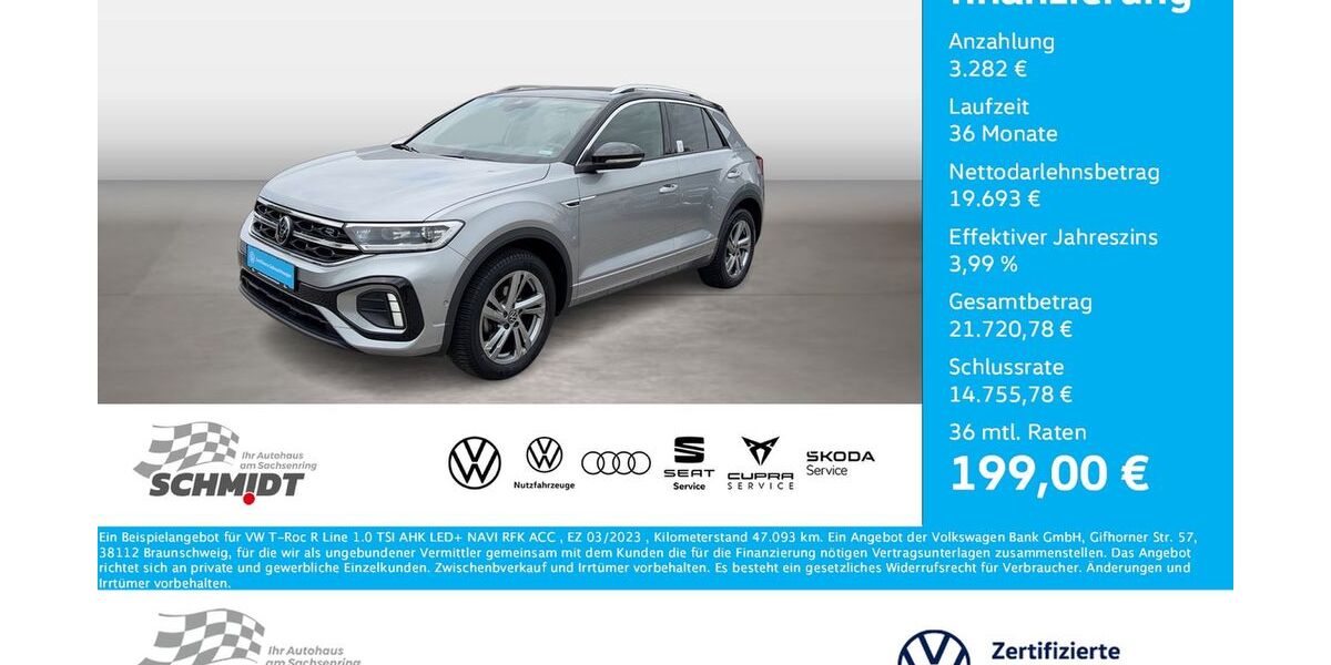 VW T-Roc 47.093 km 22.975 &euro; Bernsdorf 09337